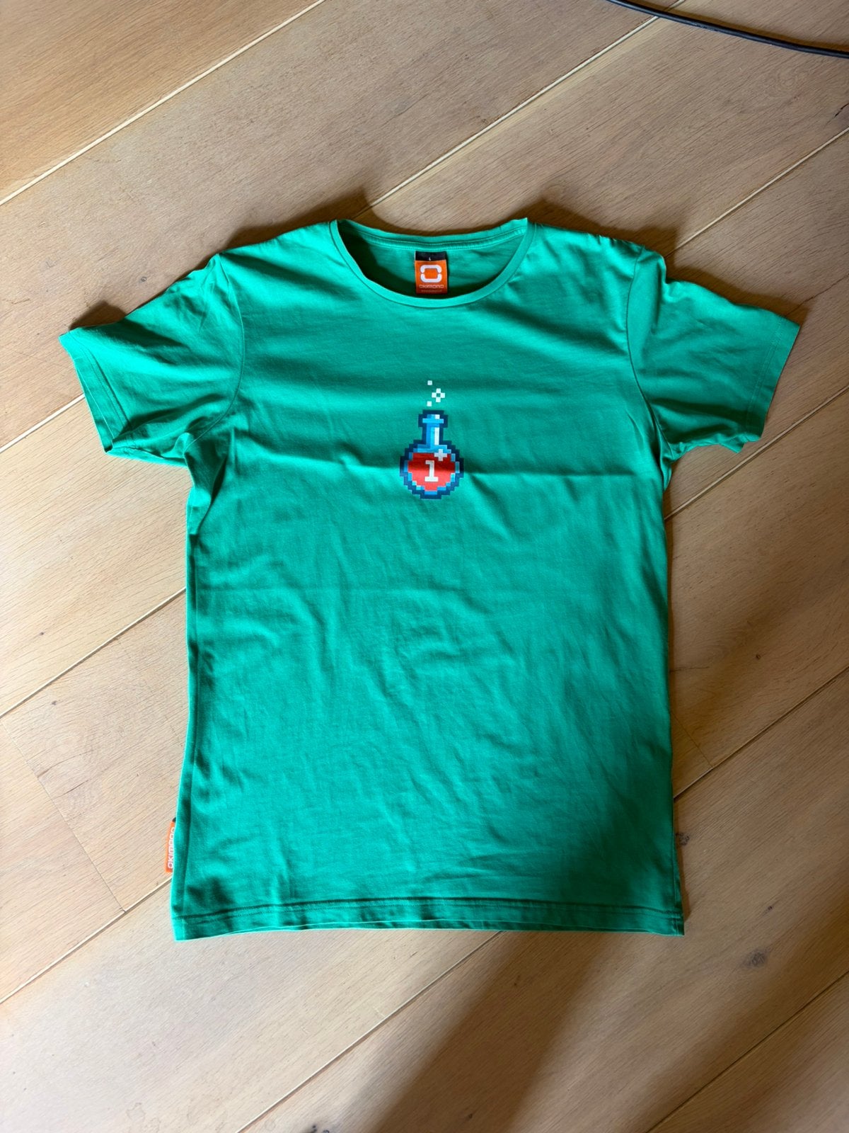 Okimono t shirt L, Ophalen of Verzenden, Zo goed als nieuw, Maat 52/54 (L), Groen