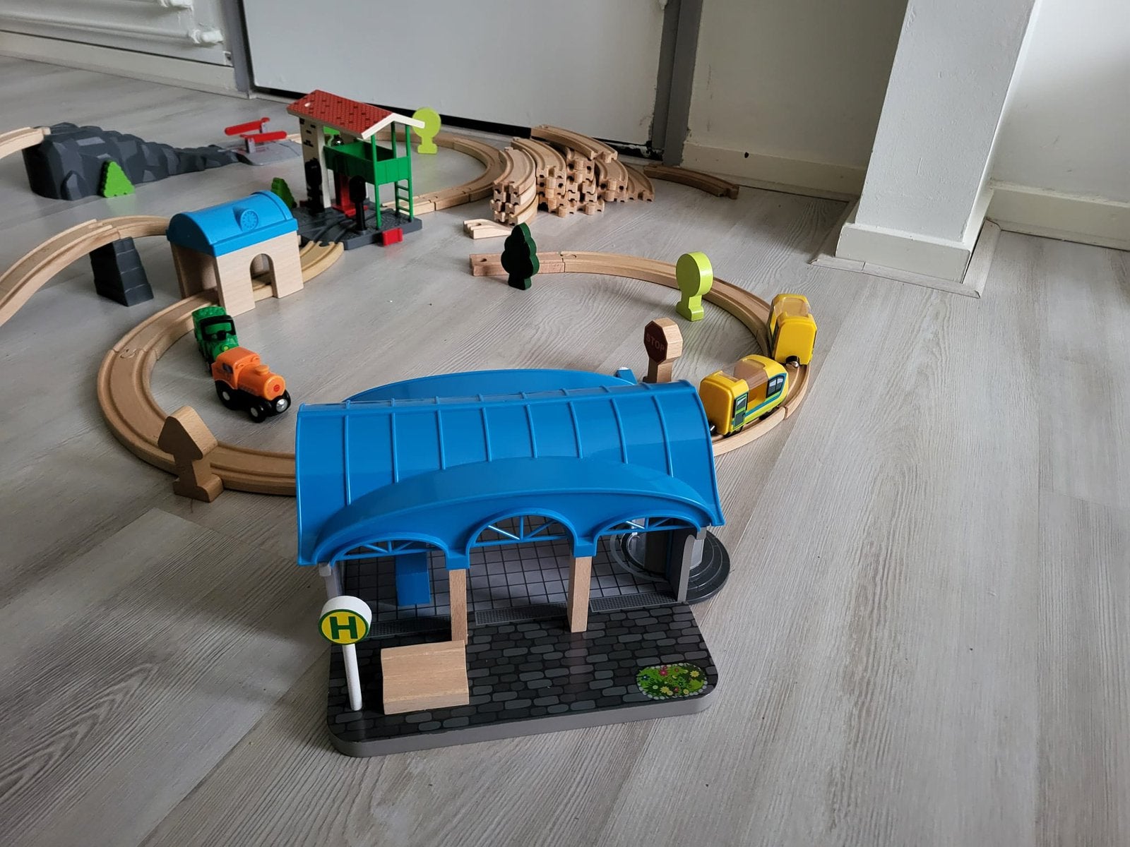 Houten trein, Ophalen, Zo goed als nieuw