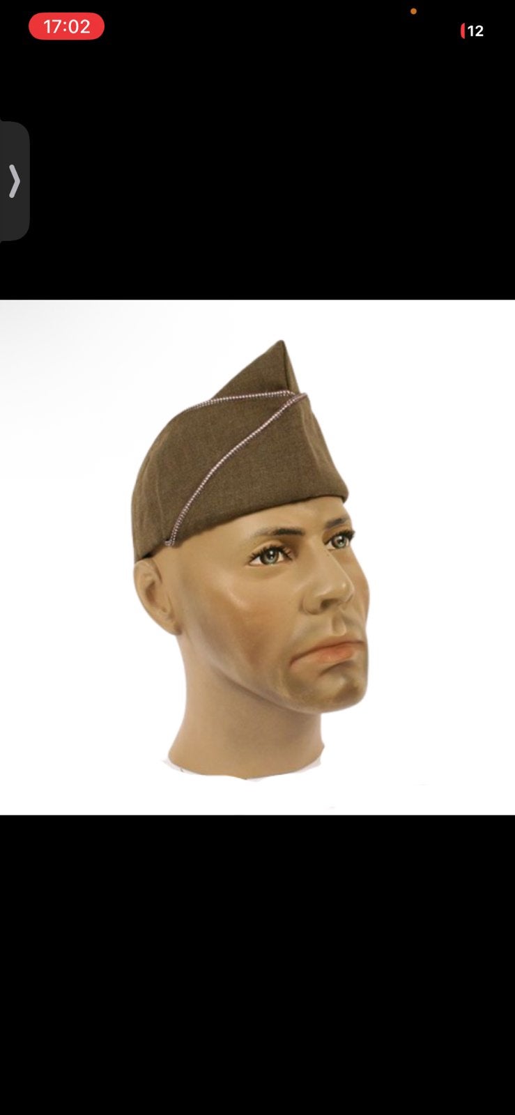 GEZOCHT: Medic Garrison cap ww2, Ophalen of Verzenden, Landmacht, Amerika, Helm of Baret