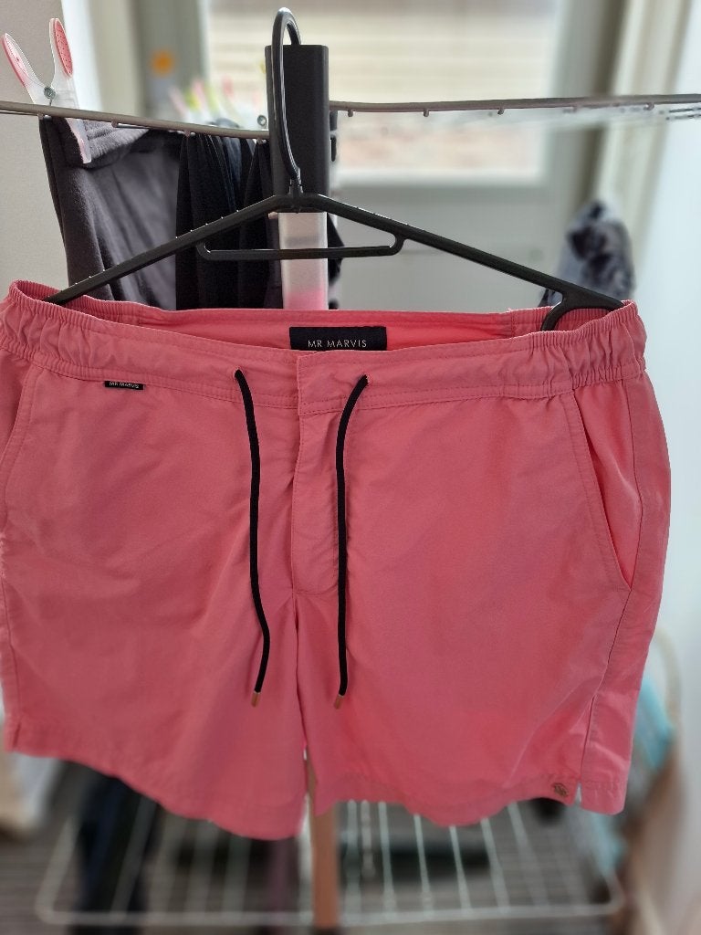 Mr. Marvis heren zwemshort, Verzenden, Zo goed als nieuw, Maat 48/50 (M), Roze