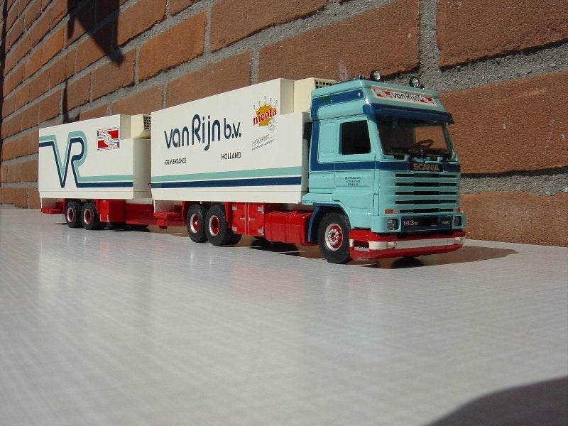 3 Tekno van Rijn, Scania en Daf, Ophalen, Zo goed als nieuw, Bus of Vrachtwagen, Tekno