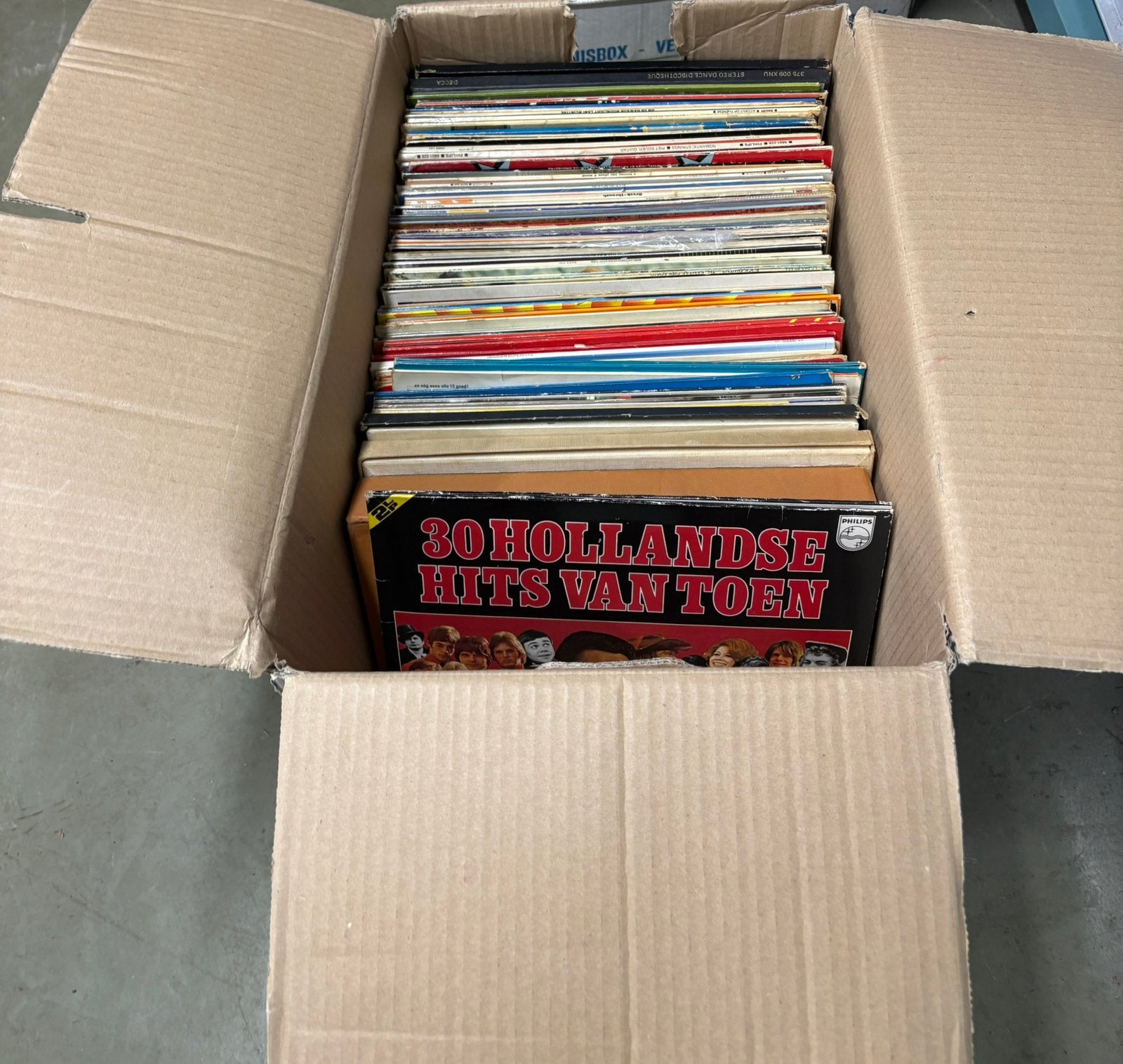 2 Dozen vol met lp’s, Ophalen, Gebruikt, Overige formaten, LP