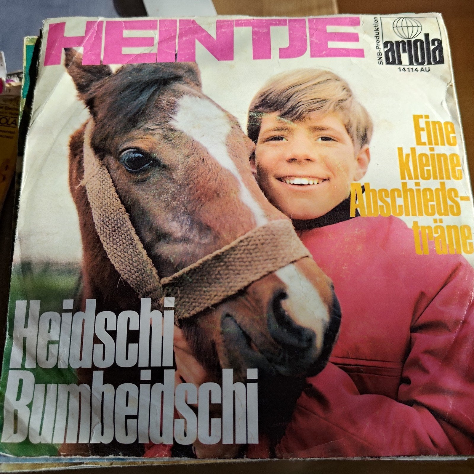Heintje - Heidschi Bumbeidschi / Eine kleine Abschiedsträne, Cd's en Dvd's, Ophalen of Verzenden, Gebruikt, 7 inch