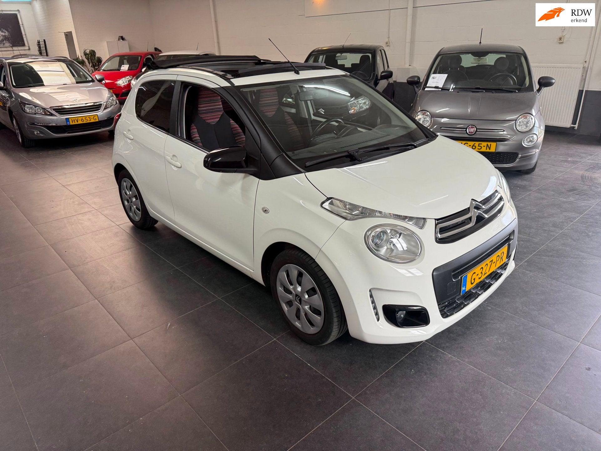 Citroen C1 1.0 VTi Airscape Feel, Voorwielaandrijving, Stof, Gebruikt, 4 stoelen