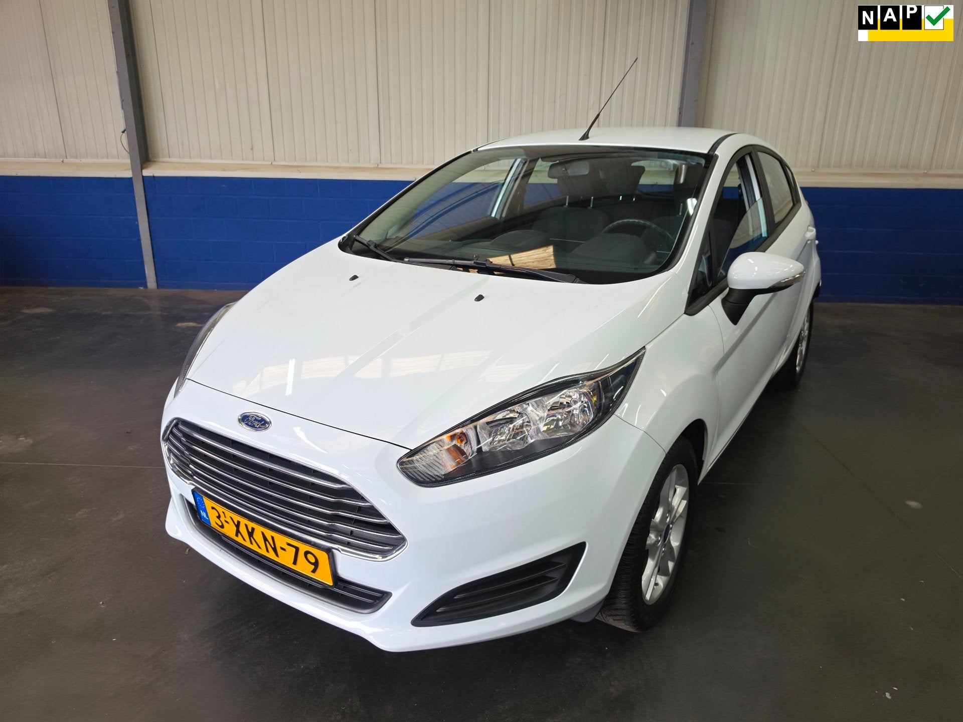 Ford Fiesta 1.0 Style, Auto's, Stof, 525 kg, Origineel Nederlands, Bedrijf