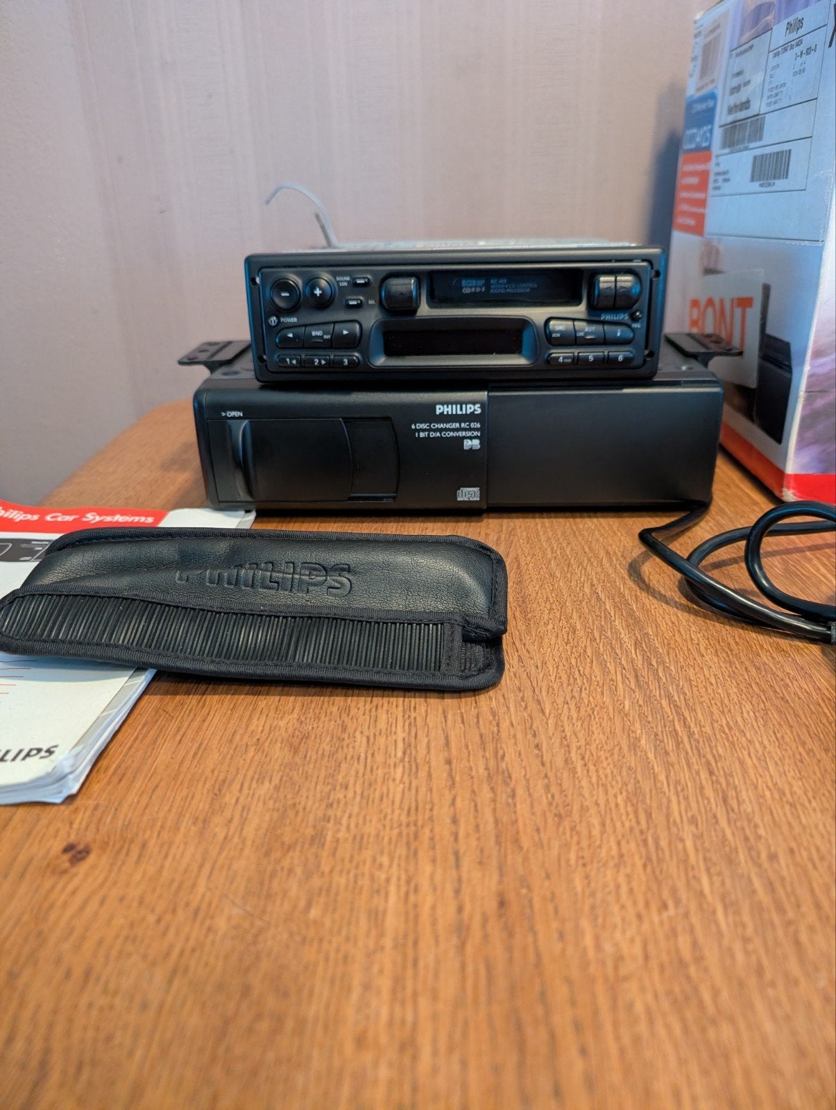 Philips CCD4125 Autoradio met CD-wisselaar, Ophalen of Verzenden, Gebruikt