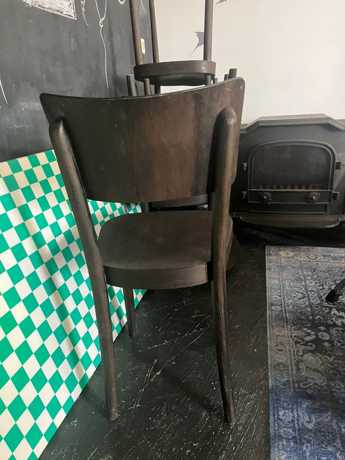 Thonet stoelen 8stuks, Ophalen, Gebruikt, Twee, Bruin