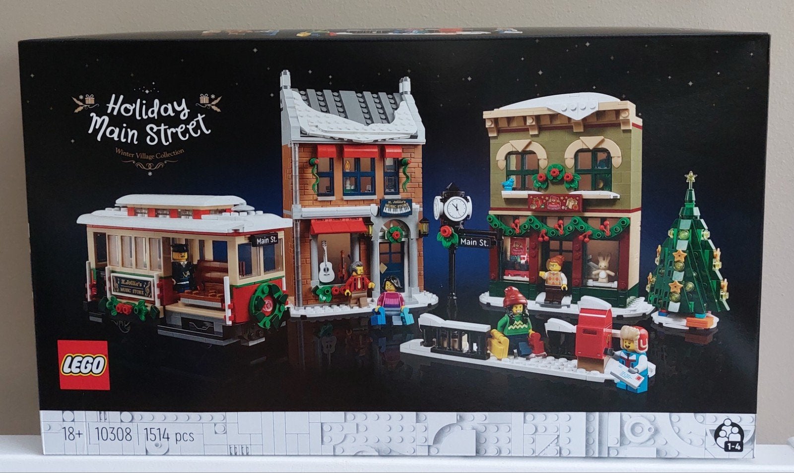 LEGO 10308 HOLIDAY MAIN STREET NIEUW, Ophalen of Verzenden, Nieuw