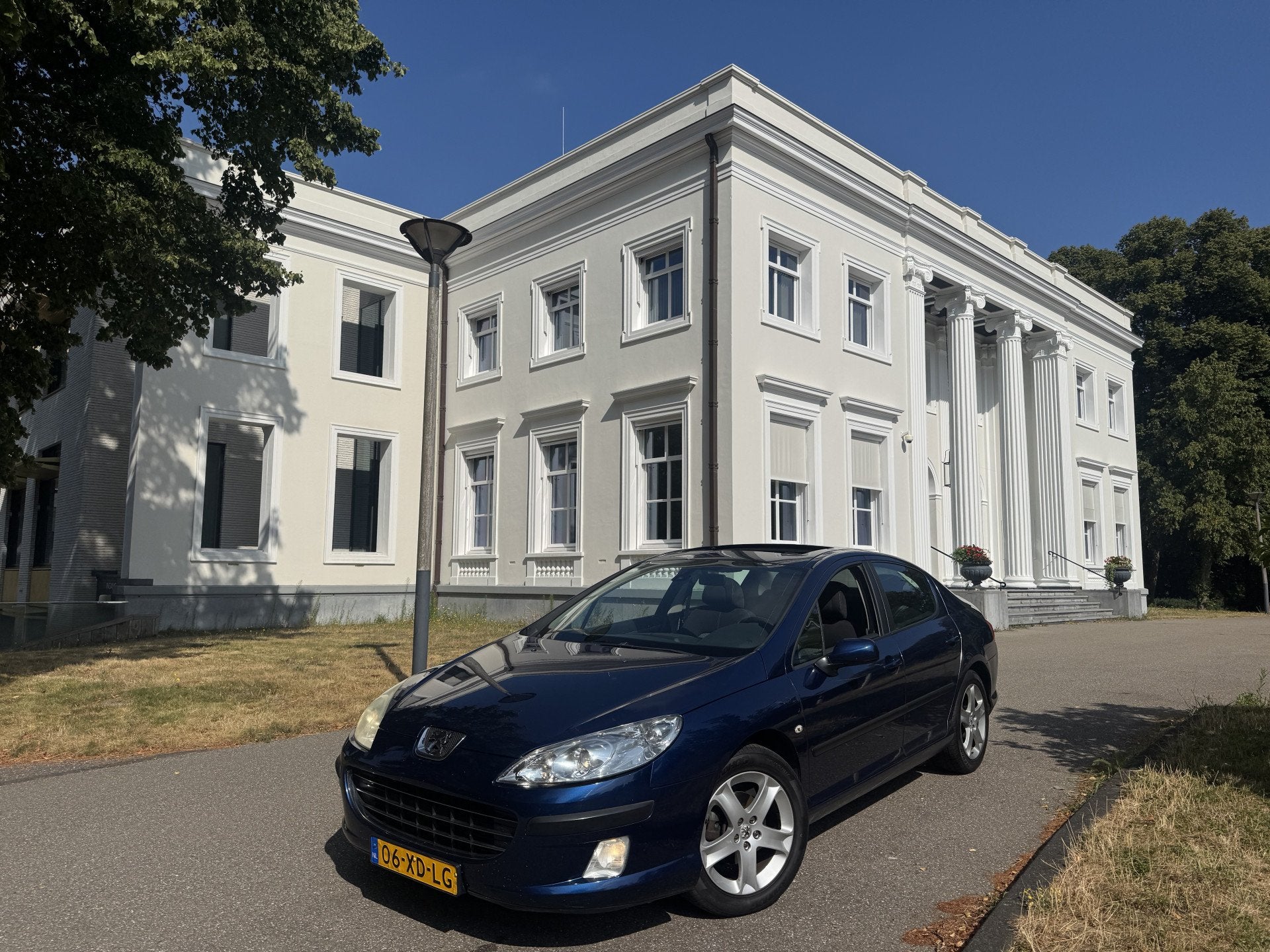 Peugeot 407 2.0-16V SCHUFDAK, MOOI EN GOED (bj 2007), Voorwielaandrijving, 745 kg, 4 cilinders, Blauw