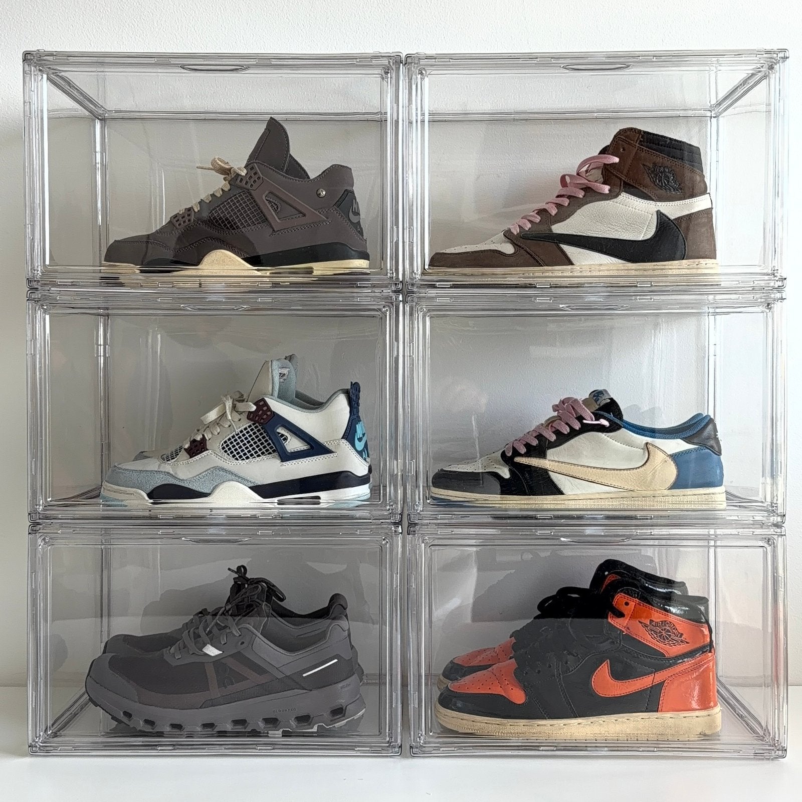 Sneakerbox Transparant €10 p/st, Ophalen of Verzenden, Zo goed als nieuw
