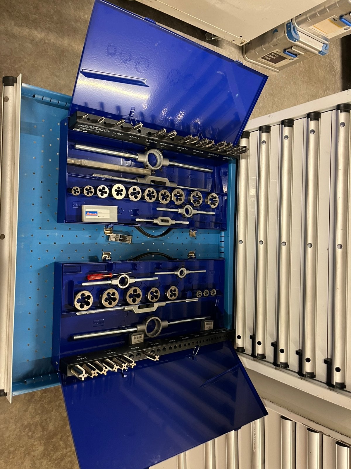GARANT tap- en snijset / draadsnijgereedschap M6 t/m M20, Ophalen of Verzenden, Zo goed als nieuw