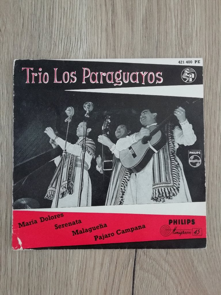 Trio Los Paraguayos EP Maria Dolores, Gebruikt, 7 inch, Ophalen of Verzenden, EP