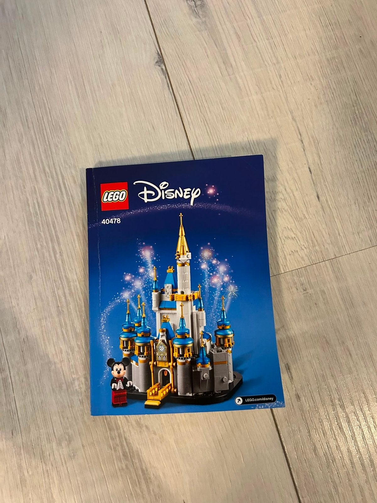 LEGO Disney Kasteel 40478 - Walt Disney World 50th, Ophalen of Verzenden, Zo goed als nieuw