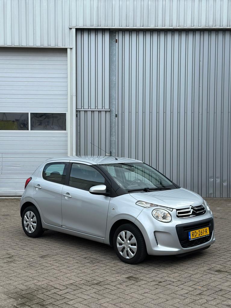 Citroën C1 1.0 VTi Airscape 68PK S&S 5D 2017 Grijs, Auto's, Citroën, Bedrijf, C1, Airbags, Airconditioning, Bluetooth, Centrale vergrendeling
