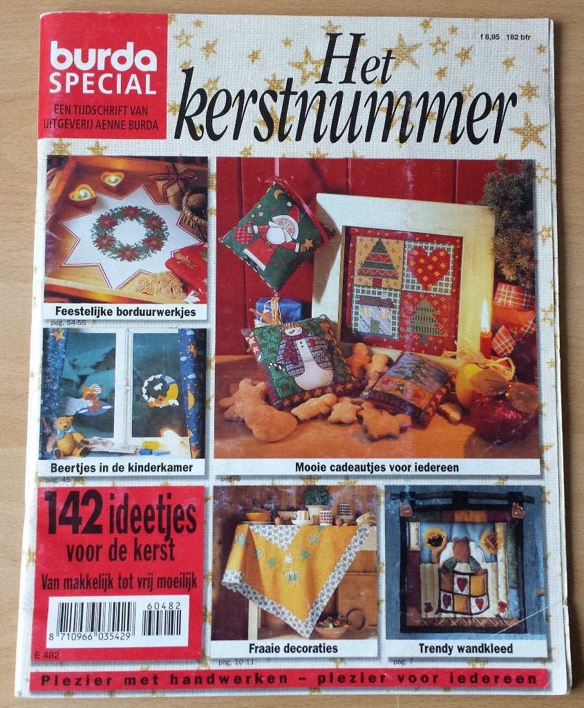 Kerstmis - Burda Het Kerstnummer 1997, Patroon, Gebruikt, Ophalen of Verzenden, Burda