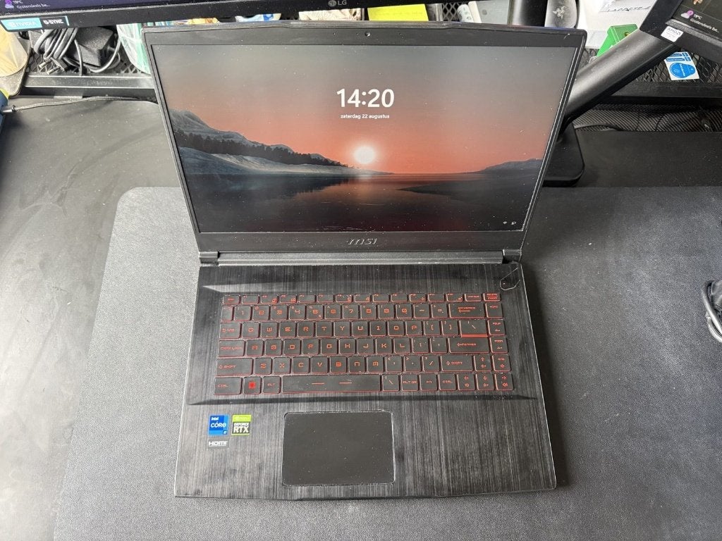MSI GF63 Thin - i7-11800H, RTX 3050, 16GB, 512GB SSD, 144Hz, Gebruikt, Intel® Core™ i7 , Gaming, SSD