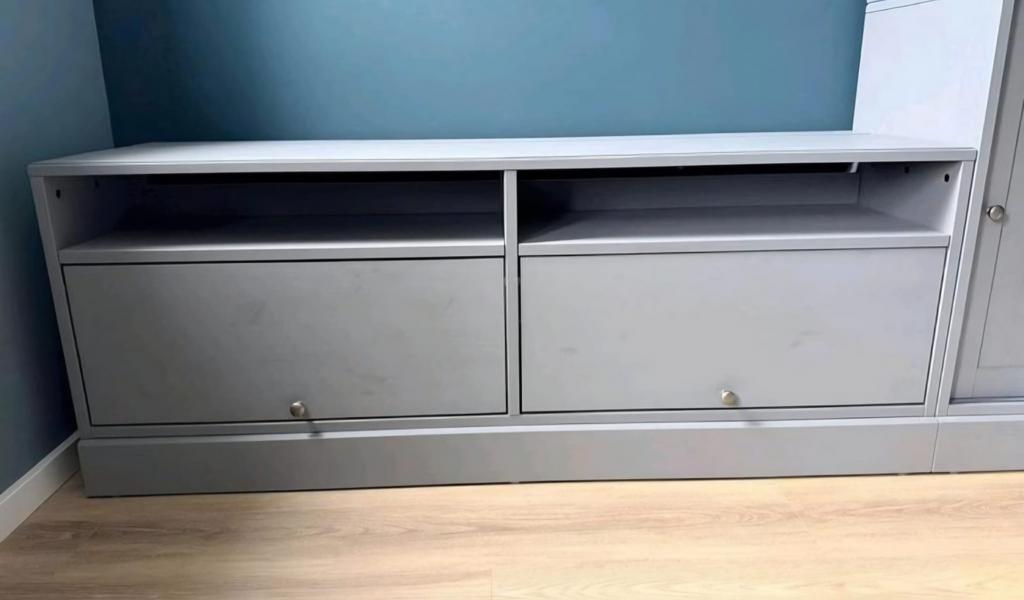IKEA HAVSTA TV meubel, Ophalen, 150 tot 200 cm, Zo goed als nieuw, Minder dan 100 cm