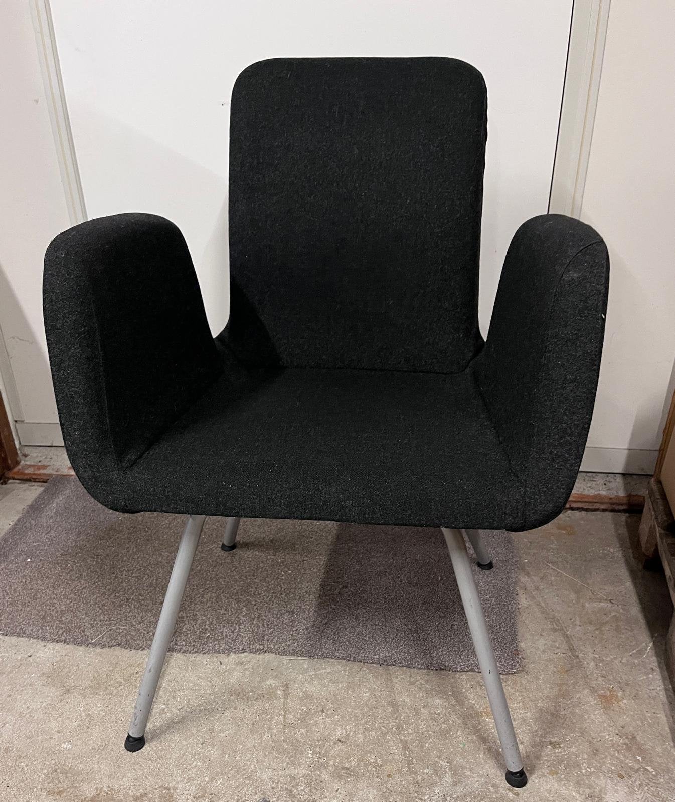 IKEA Patrik stoel 4x - gratis ophalen, Ophalen, Gebruikt, Zwart, Eén