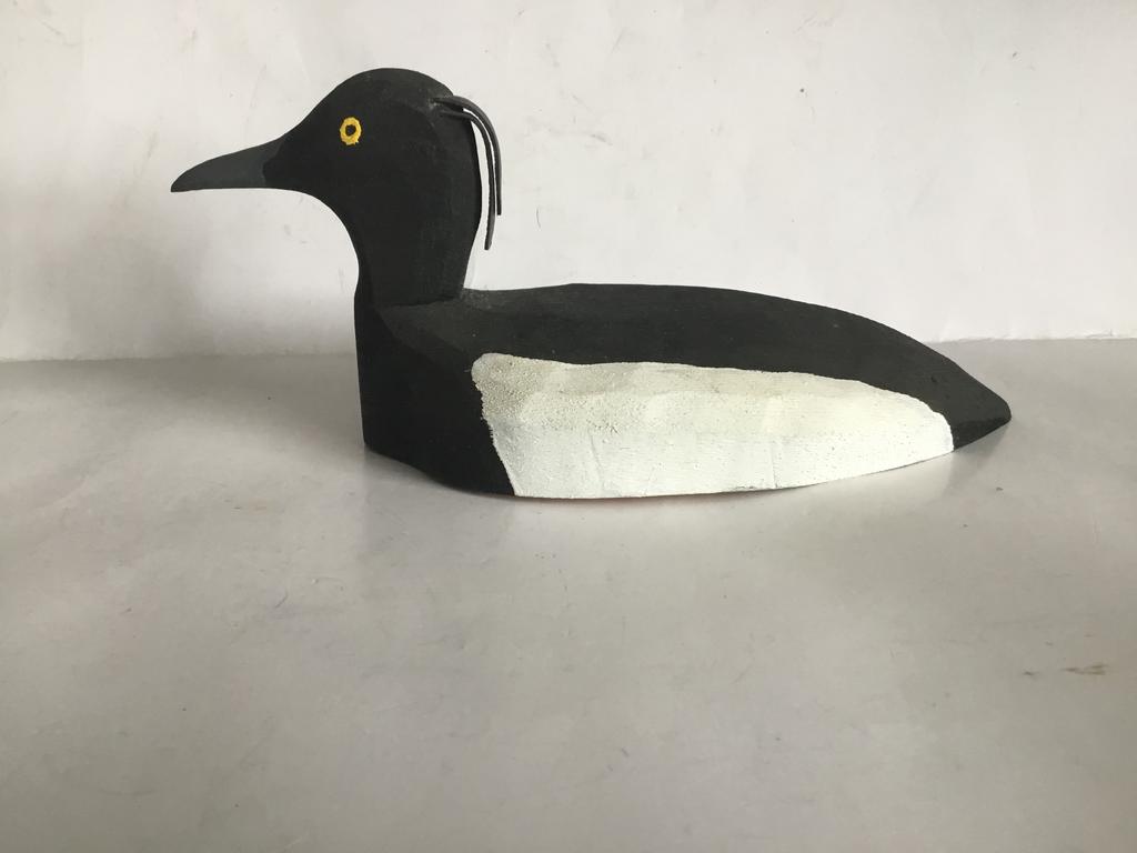 Lokvogel  kuifeend hout, Ophalen of Verzenden