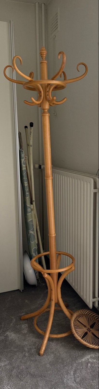 Beukenhouten staande kapstok in de stijl van Thonet, Ophalen, Gebruikt, Staande kapstok, 150 tot 200 cm