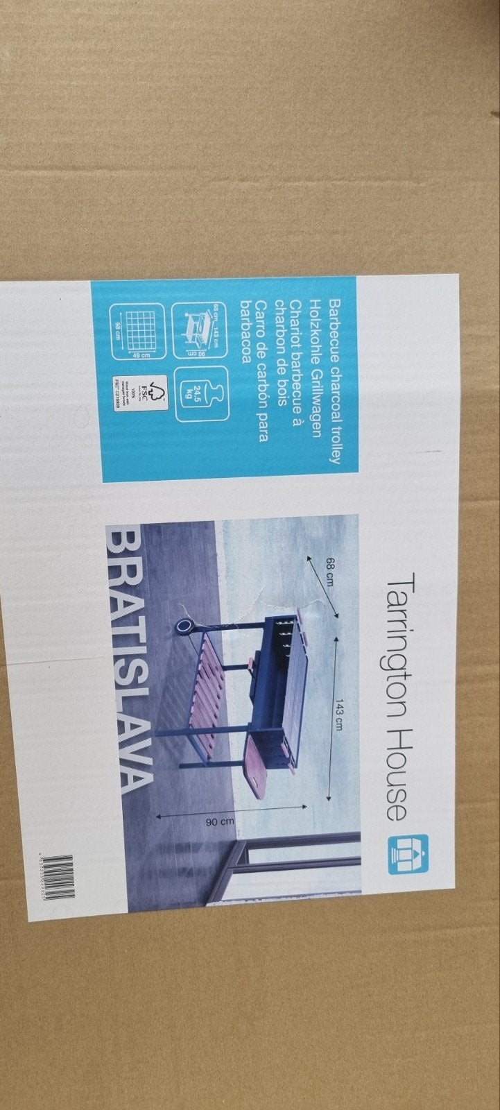 Nieuwe Tarrington House houtskoolbarbecue – ongeopend in doo, Ophalen, Nieuw, Tarrington House