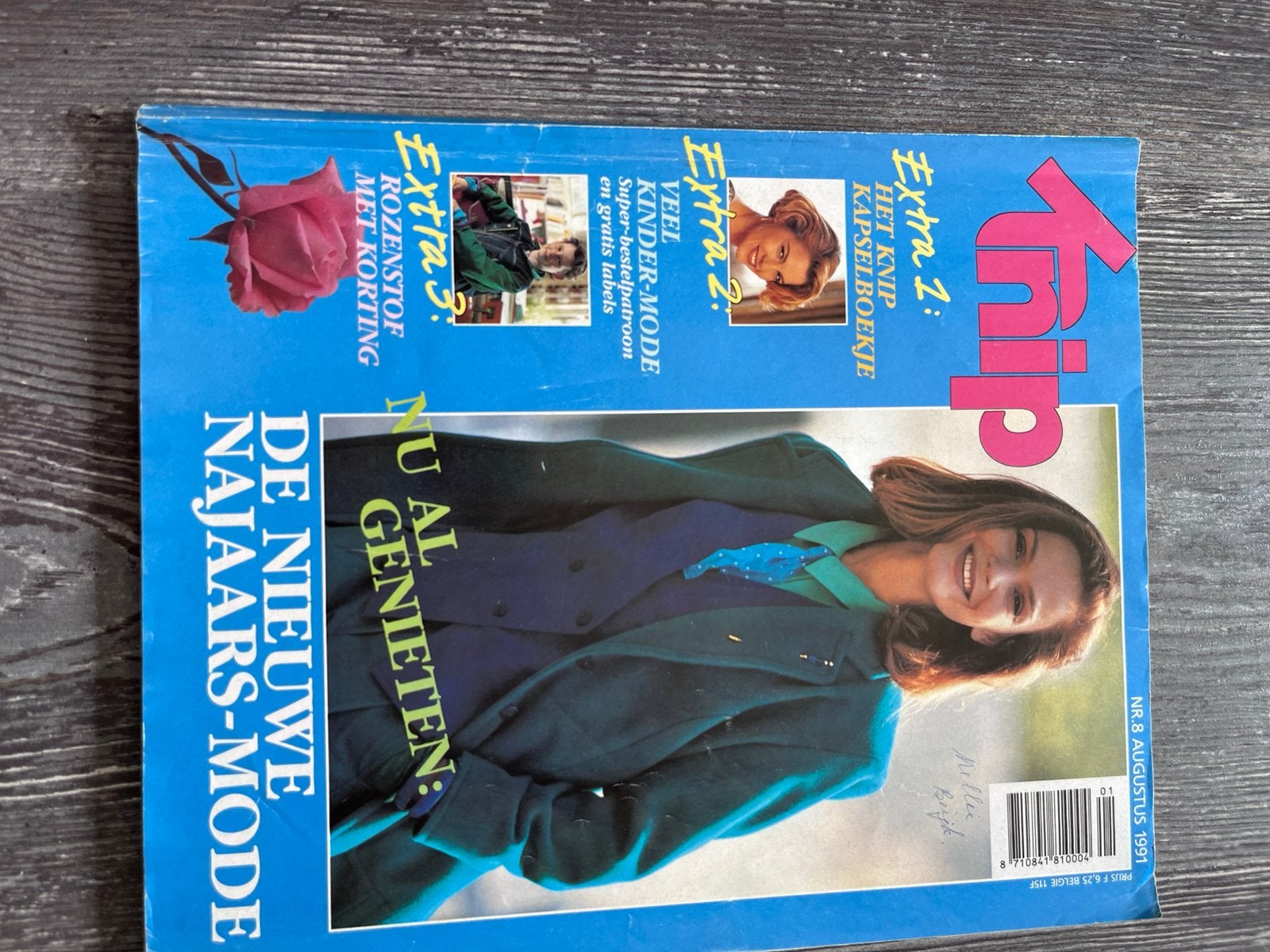 Knipmode augustus 1991, Ophalen of Verzenden, Zo goed als nieuw, Vrouw
