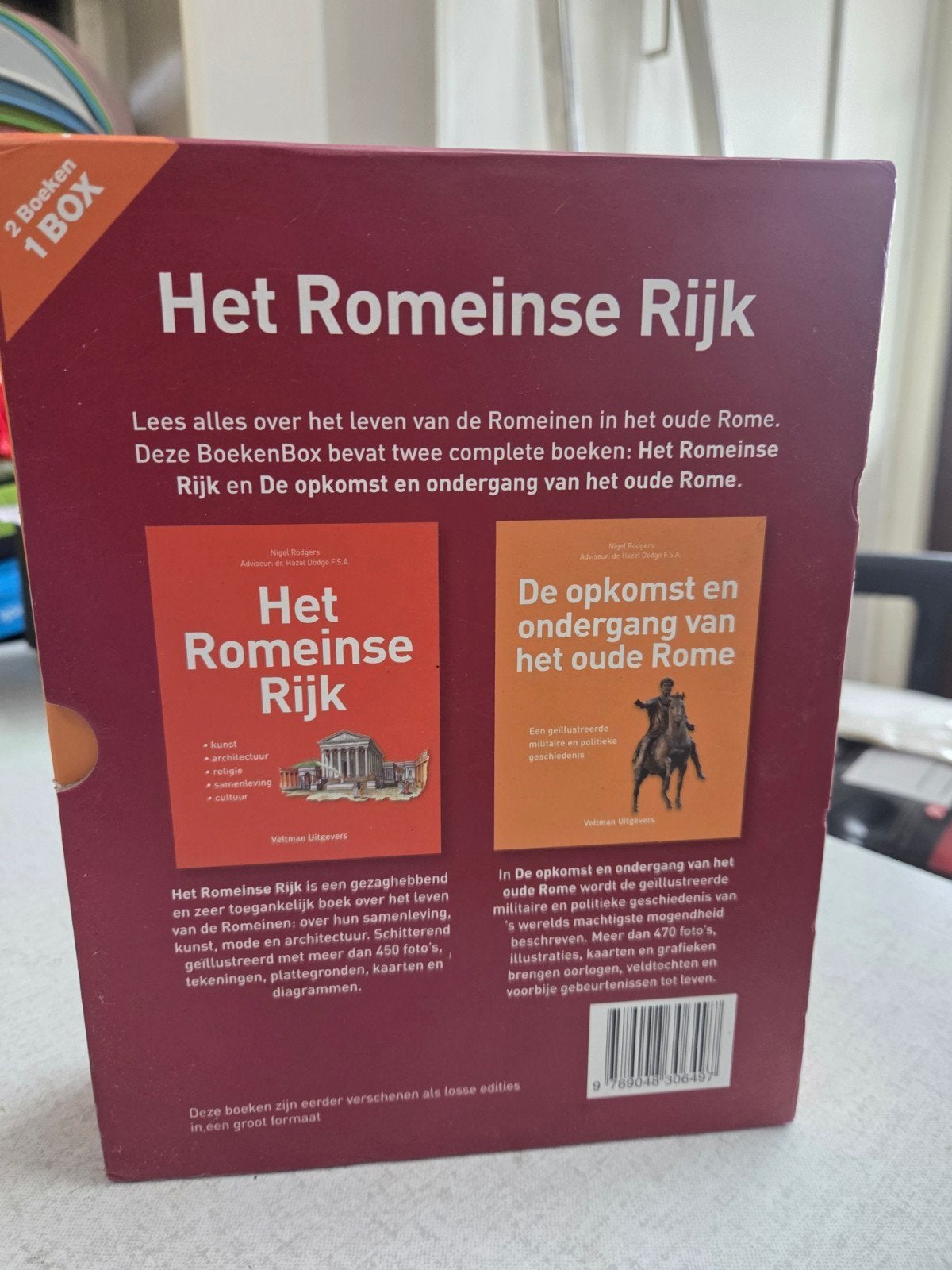 Het Romeinse Rijk Boekenbox (2 boeken) - Nigel Rodgers, Ophalen of Verzenden
