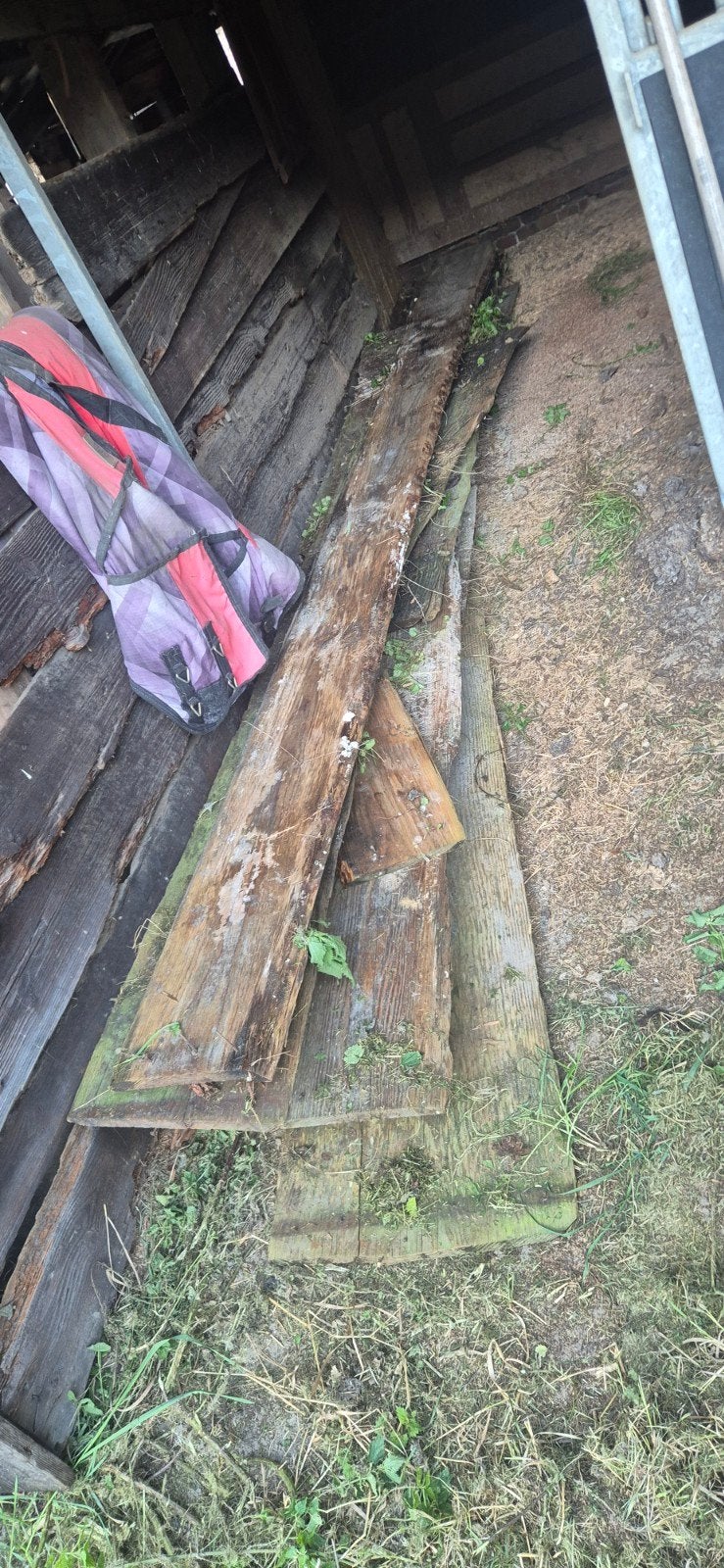 planken voor omheining, Ophalen, Gebruikt, 250 cm of meer, Planken