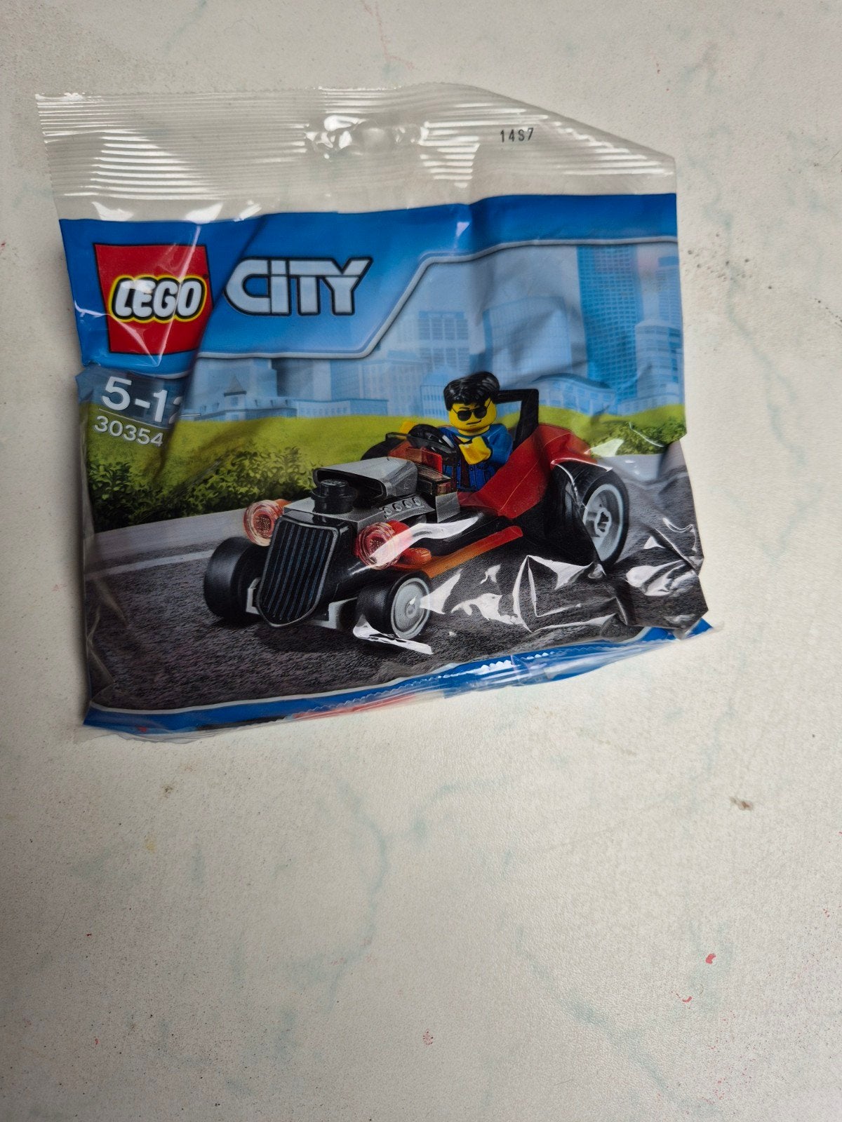 Lego City 30354 Hot Rod Polybag - Nieuw en Ongeopend, Inclusief minifiguren, City, Lego, Nieuw