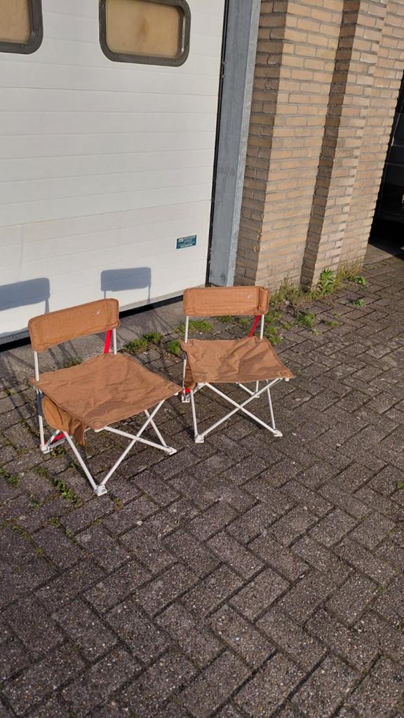 Decathlon Camping stoeltjes, Ophalen of Verzenden, Zo goed als nieuw, Campingstoel