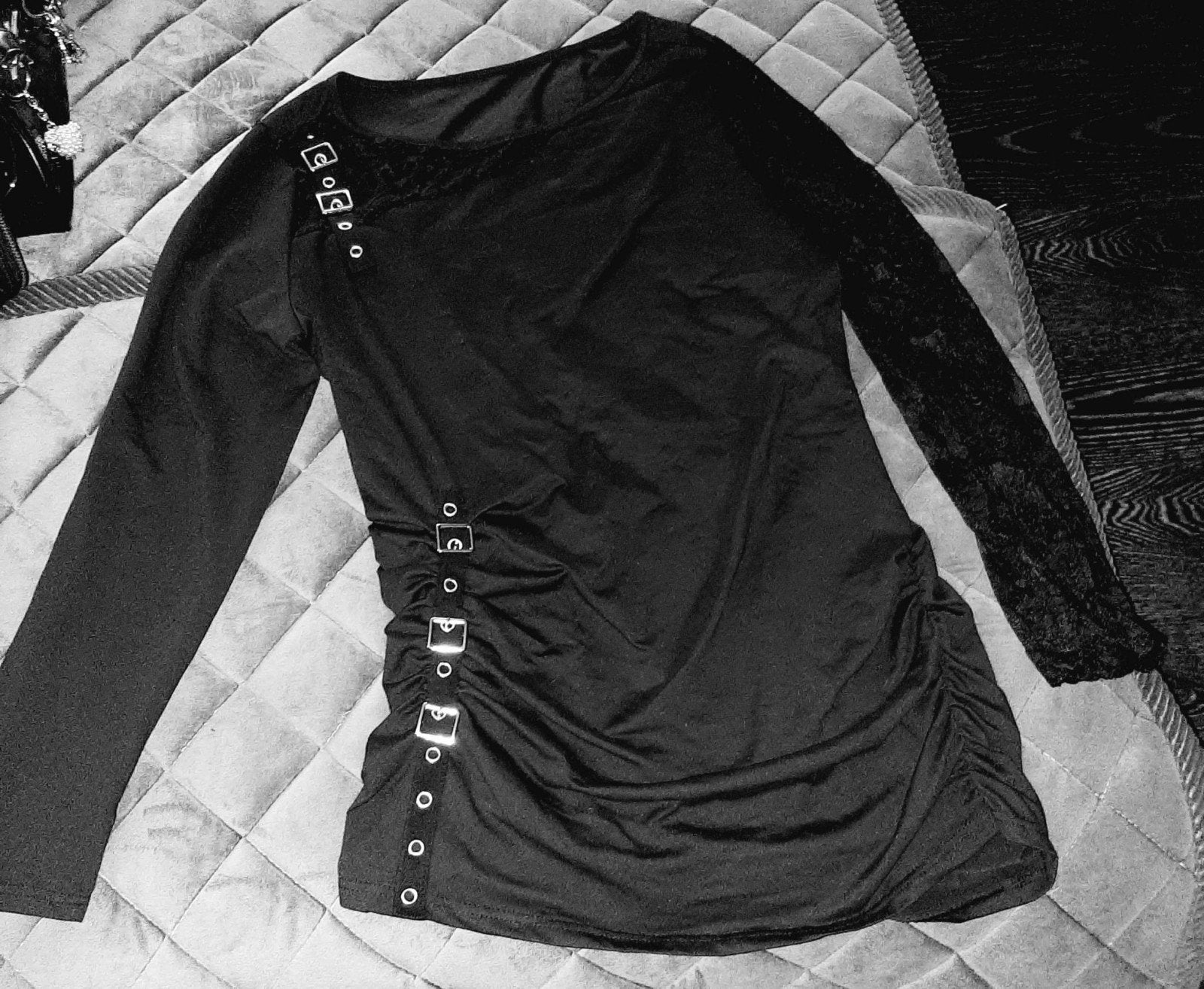 longsleeve shirt, gothic, maat XL, Kleding | Dames, Zwart, Maat 42/44 (L), Nieuw, Ophalen of Verzenden