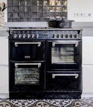 Stoves gas Fornuis met 4 Ovens 100cm, Witgoed en Apparatuur, Fornuizen, Ophalen, 60 cm of meer, Zo goed als nieuw, Energieklasse A of zuiniger