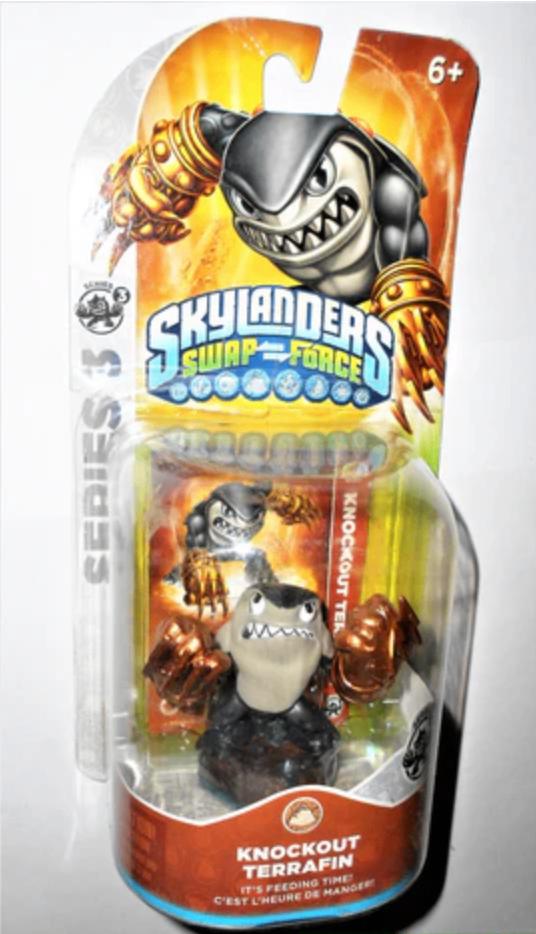 Skylanders Knockout Terrafin 2013 Activision shark Swap Forc, Avontuur en Actie, Ophalen of Verzenden, Vanaf 3 jaar, 2 spelers