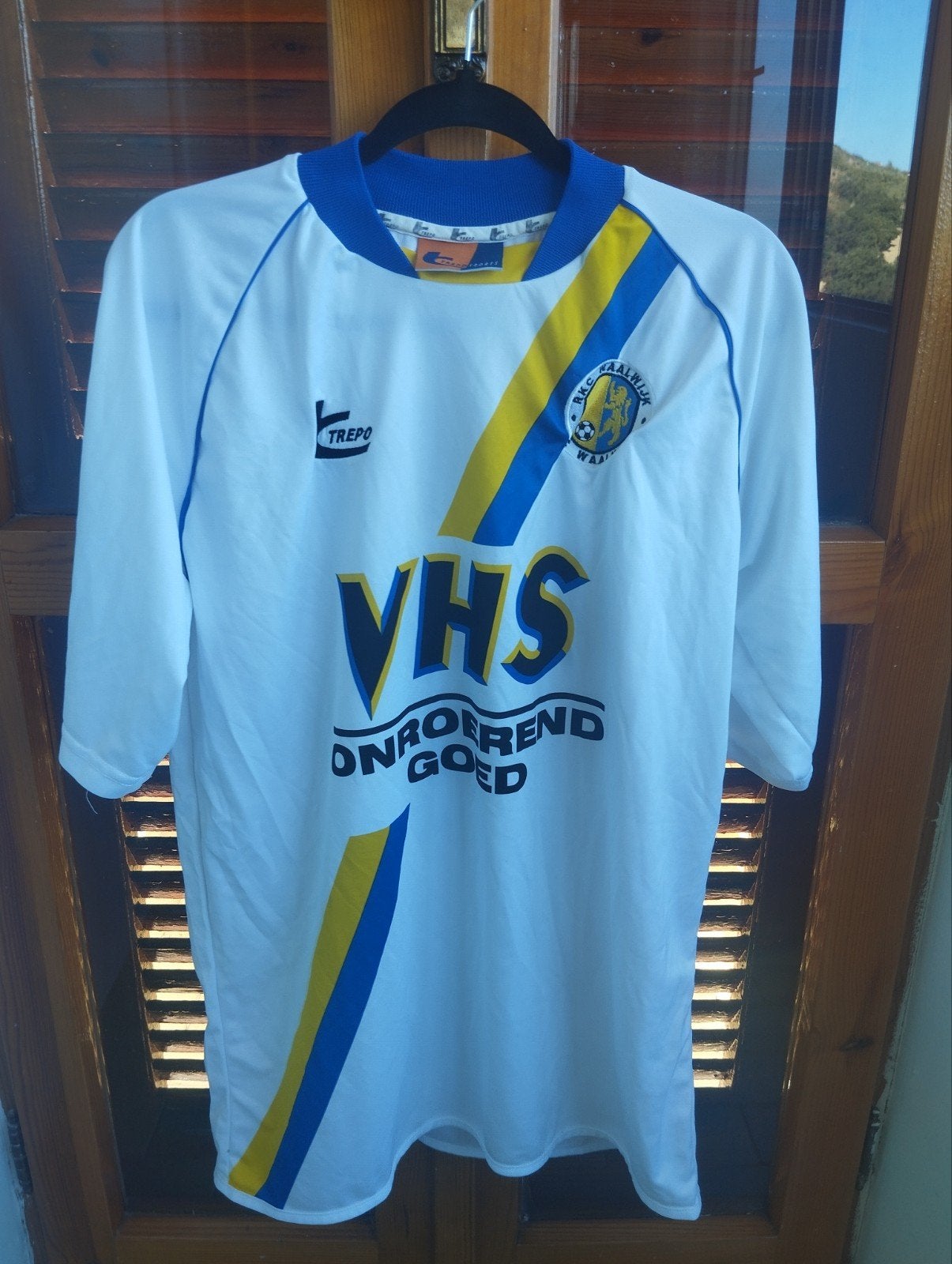 RKC Waalwijk uit shirt 2003/2004 (uniek), Maat XL, Ophalen of Verzenden, Shirt