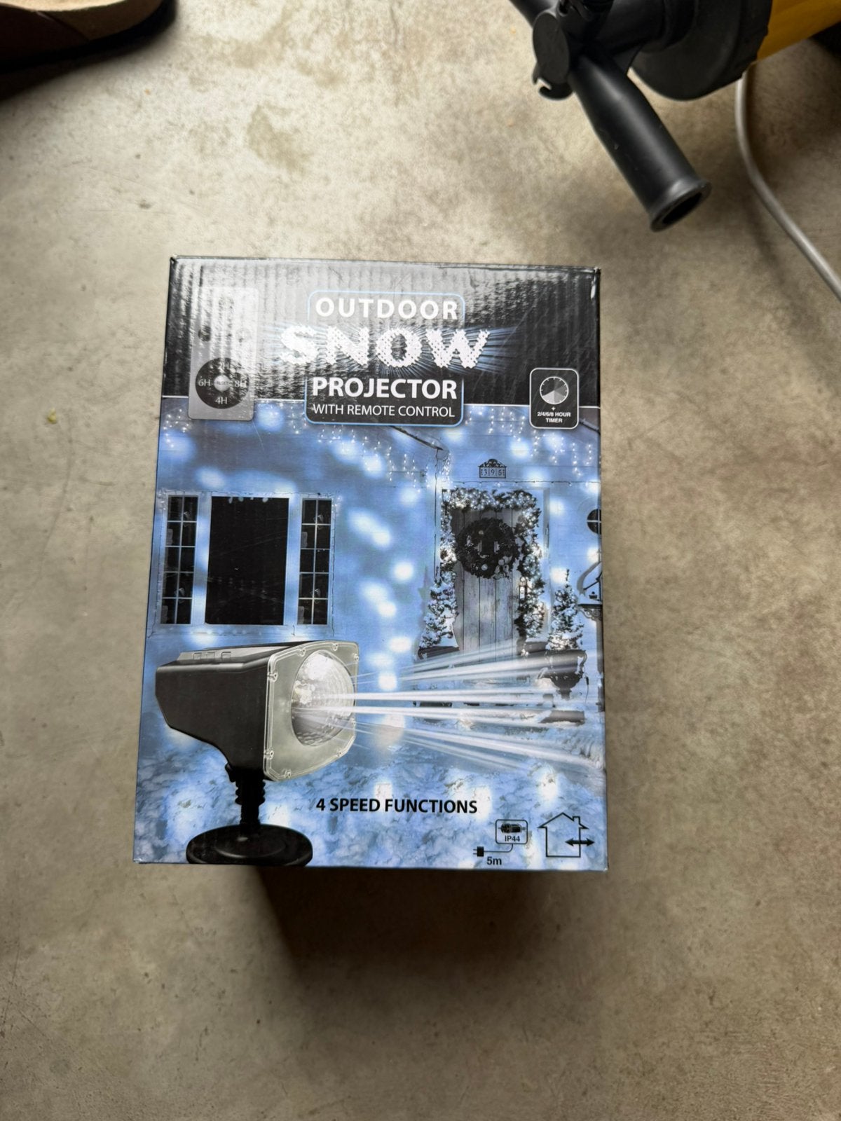 sneeuwprojector voor buiten ( 3x), Ophalen, Zo goed als nieuw