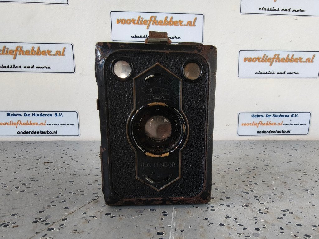 Vintage fotocamera, Zeiss Ikon Box-Tengor, Audio, Tv en Foto, Fotocamera's Analoog, Gebruikt, Compact, Ophalen of Verzenden, /