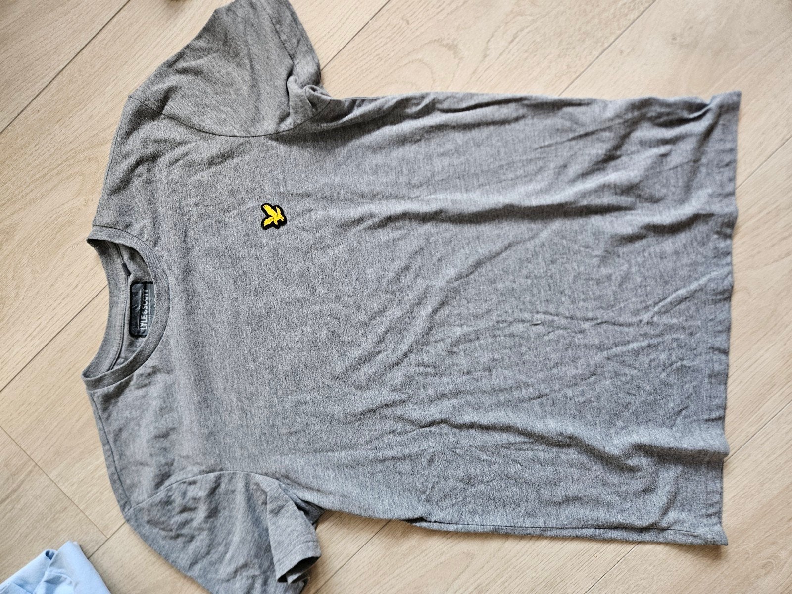 Lyle & Scott T-shirt Grijs Maat S., Ophalen of Verzenden, Lyle & Scott, Grijs, Gedragen