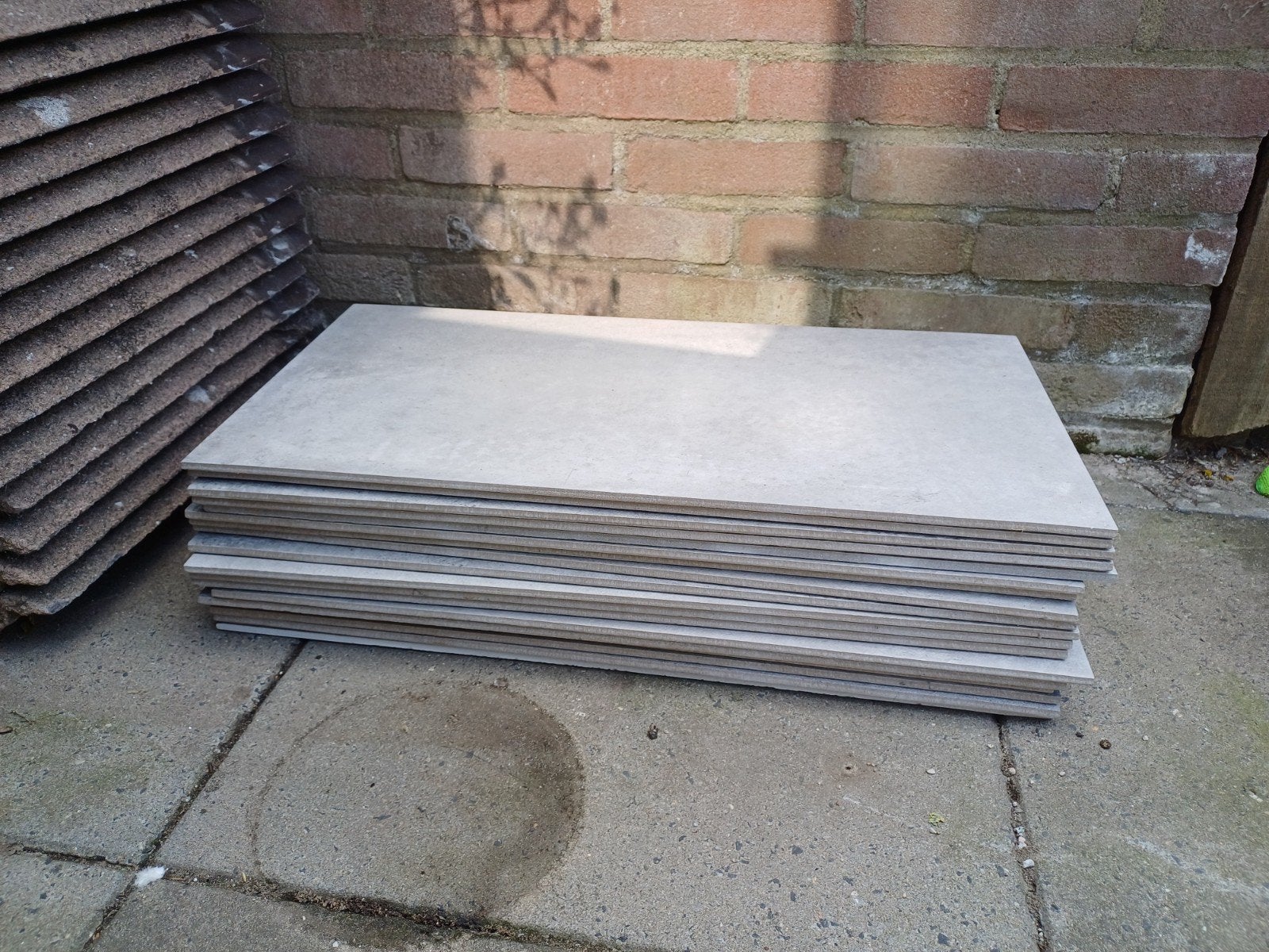 18 Praxis Vloer- en wandtegels Concrete Grigio 30x60 cm, Ophalen, 60 cm of meer, Wandtegels, Nieuw