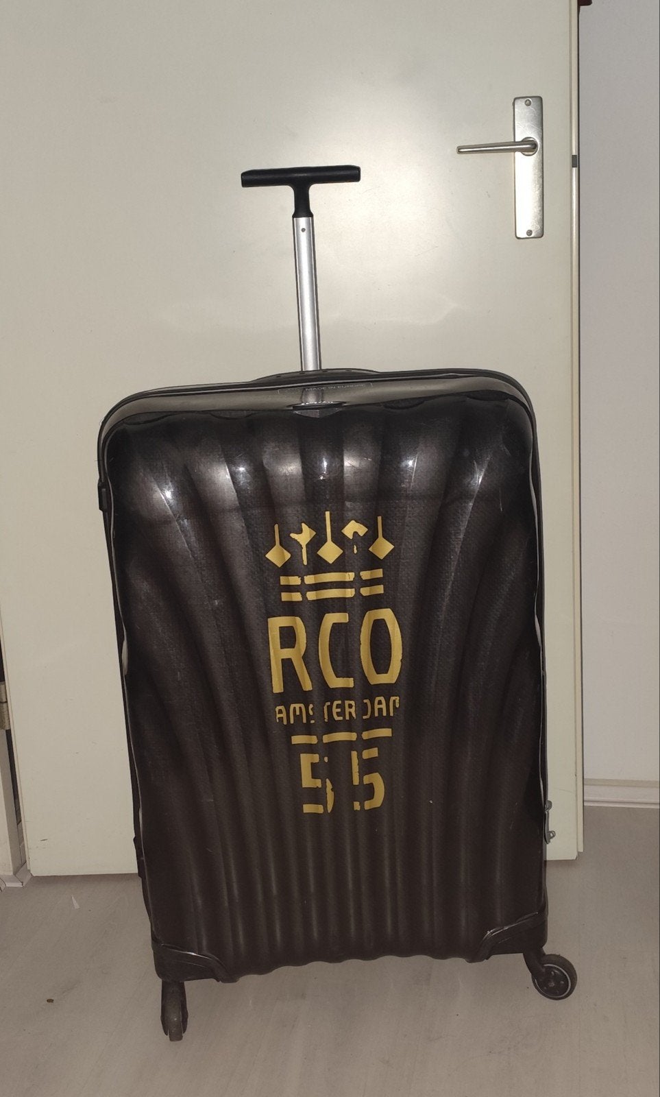 Grote koffer Samsonite met 4 wielen en Tsa-Slot 81x52x32 cm, Sieraden, Tassen en Uiterlijk, Koffers, Wieltjes, Hard kunststof