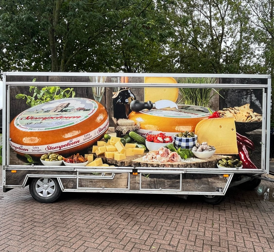 Evers marktwagen Verkoopwagen Koeling Compleet aanhanger, Ophalen