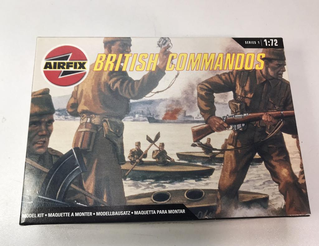 Airfix British Commandos 01732 (4453) SHF, Hobby en Vrije tijd, Modelbouw | Figuren en Diorama's, Gebruikt, Figuur of Figuren