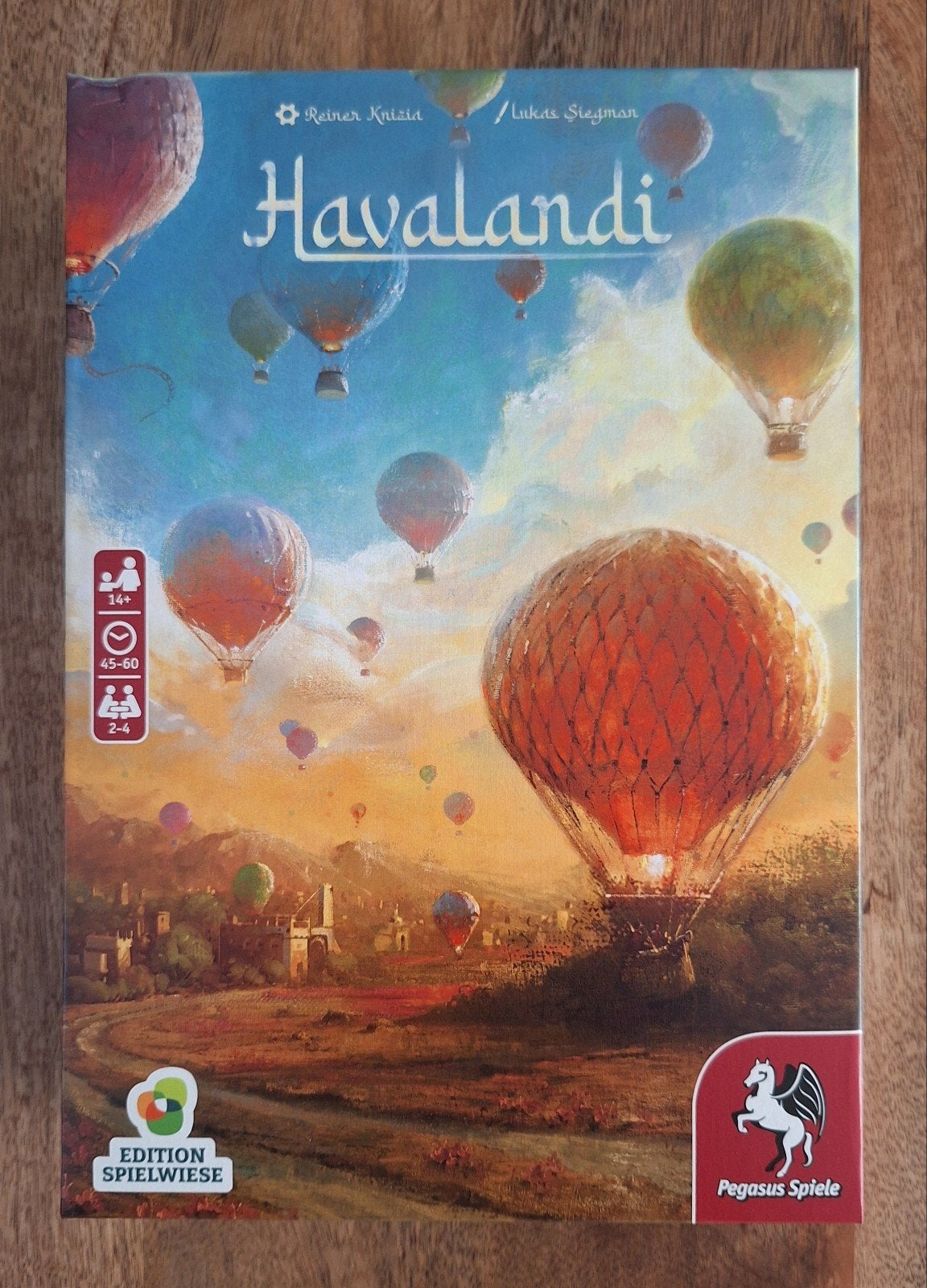 Havalandi Bordspel, Een of twee spelers, Ophalen of Verzenden, Zo goed als nieuw, Pegasus Spiele