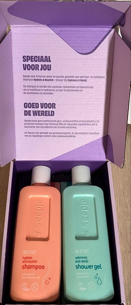 Seepje Shampoo & Shower Gel Set met Navullingen, Ophalen of Verzenden, Nieuw, Bad & Douche