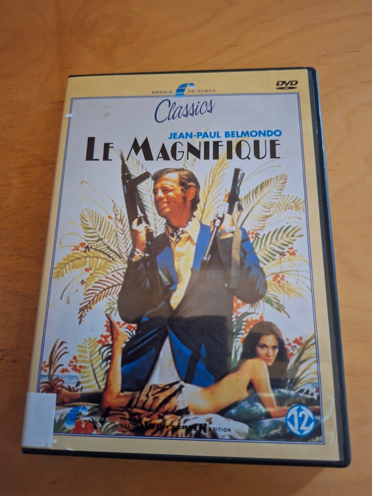 Le Magnifique - Jean-Paul Belmondo DVD, Vanaf 12 jaar, Ophalen of Verzenden, Gebruikt, Overige genres
