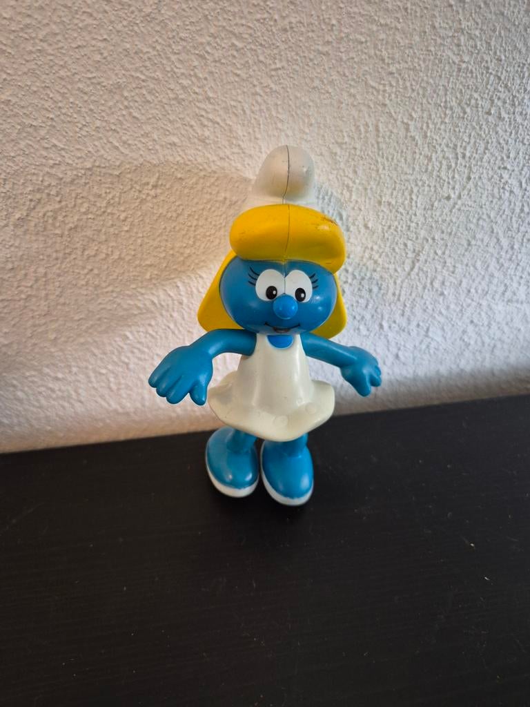 Smurfin figuur - Vintage Smurfen verzamelobject, Ophalen of Verzenden