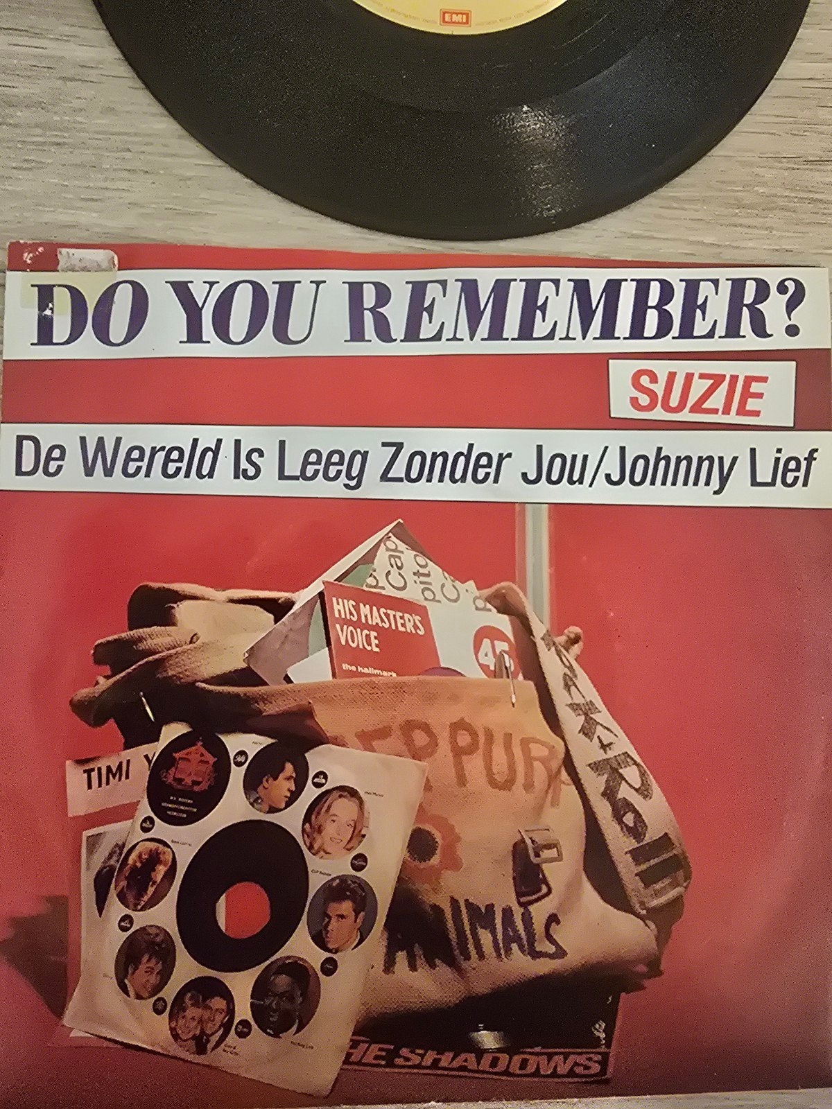 Suzie/ de wereld is leeg zonder jou, Ophalen of Verzenden, Gebruikt, 7 inch, Levenslied of Smartlap