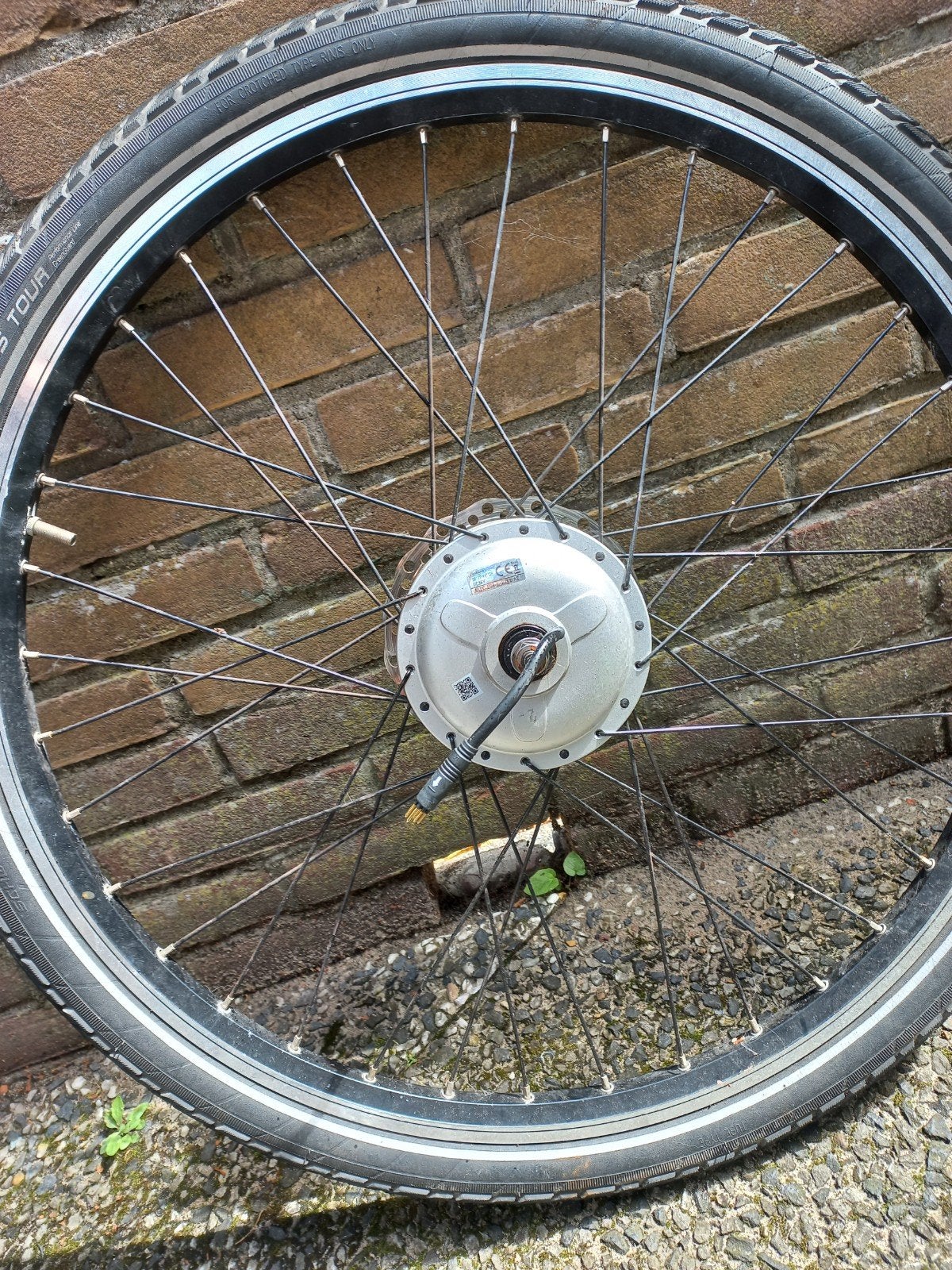 Voorwielmotor bafang 9pins elektrische fiets!, Fietsen en Brommers, Fietsonderdelen, Ophalen of Verzenden, Zo goed als nieuw, Elektrische fiets
