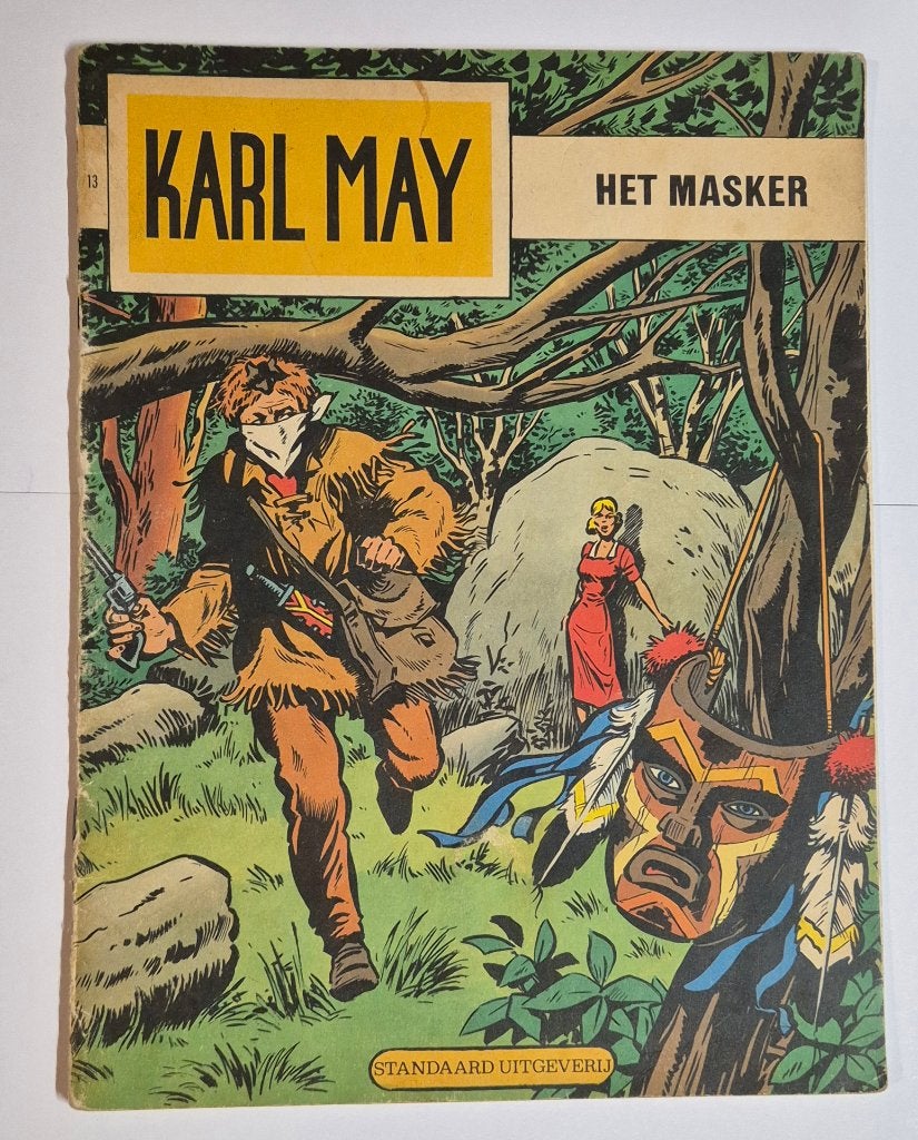 Karl May nr.13 & 26 (reeks: Winnetou en Old Shatterhand), Boeken, Gelezen, Ophalen of Verzenden, Studio Vandersteen / Karel Biddeloo