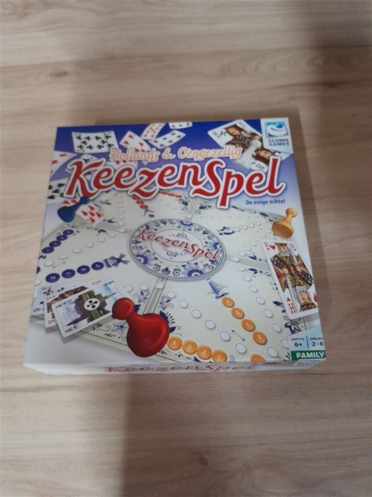 Keezenspel - s3329, Hobby en Vrije tijd, Verzenden, Zo goed als nieuw