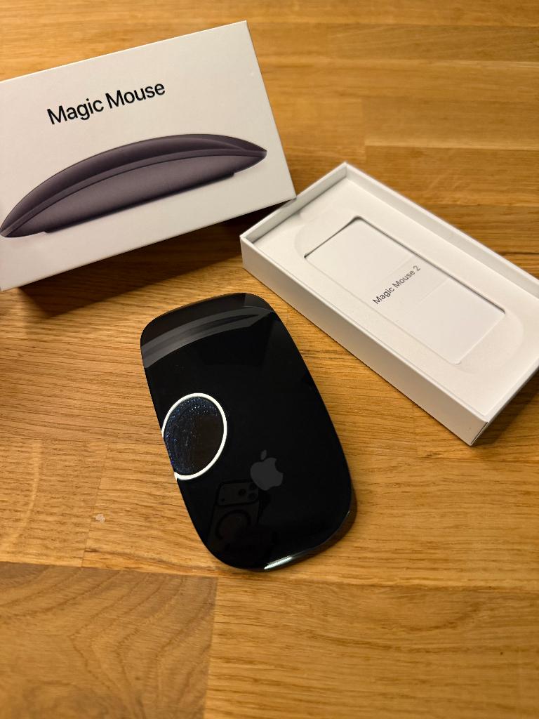 Apple Magic Mouse 2 Space Grey – zo goed als nieuw, Computers en Software, Muizen, Ophalen, Muis, Zo goed als nieuw, Draadloos